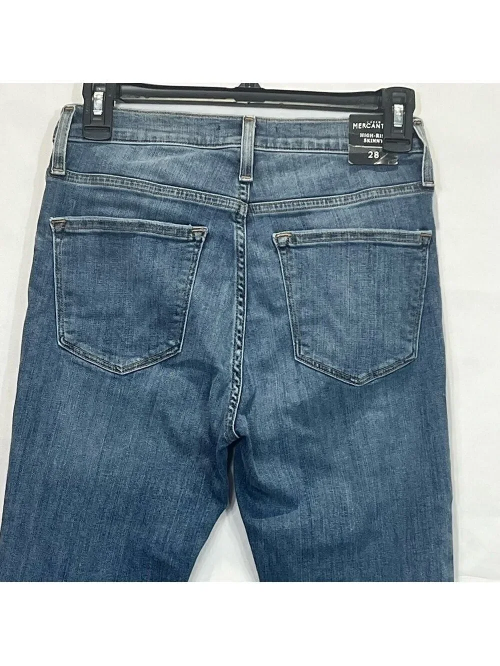 J.CREW MERCANTILE High Rise Distressed Skinny Jeans Size 28 NWT
